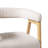 Lorrenda Modern Curved Back Solid Wood Dining Chair with Boucle Upholstery-46200608