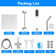 Rain Dual Shower Head 2.5 GPM GPM