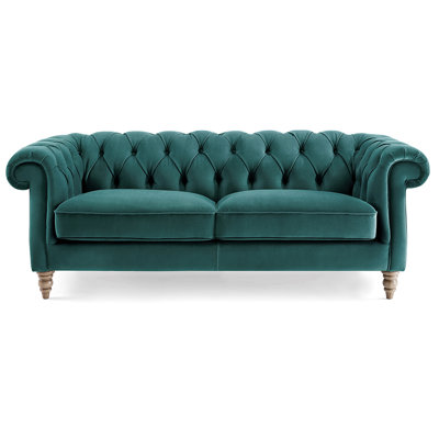 Camden 2.5-Seater in Lavish Antigua Fabric with Grey Oak Feet