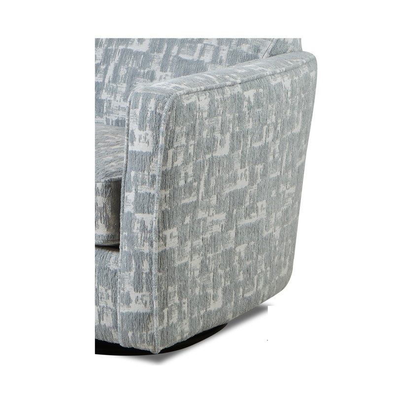 Fauteuil coulissant et pivotant Fillmore Chambray