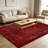 1PC Vintage Distressed Burgundy Tribal Geometric area rugs for Living Room, Soft, All seasons, Easy-maintain, Washable Indoor mat, Farmhouse suitable for Dining Room, Bedroom, Entryway, Kitchen, Home Office, Patio, Home Decor, Outdoor Decor.-1536244381