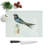 Glass Male Barn Swallow by Von Wright Chopping Board-49154216