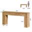 Console, canapé, table d'appoint