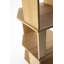 Stairs Solid Wood Geometric Bookcase-98304787
