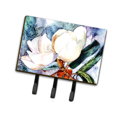 Metal Wall Organizer with Key Hooks