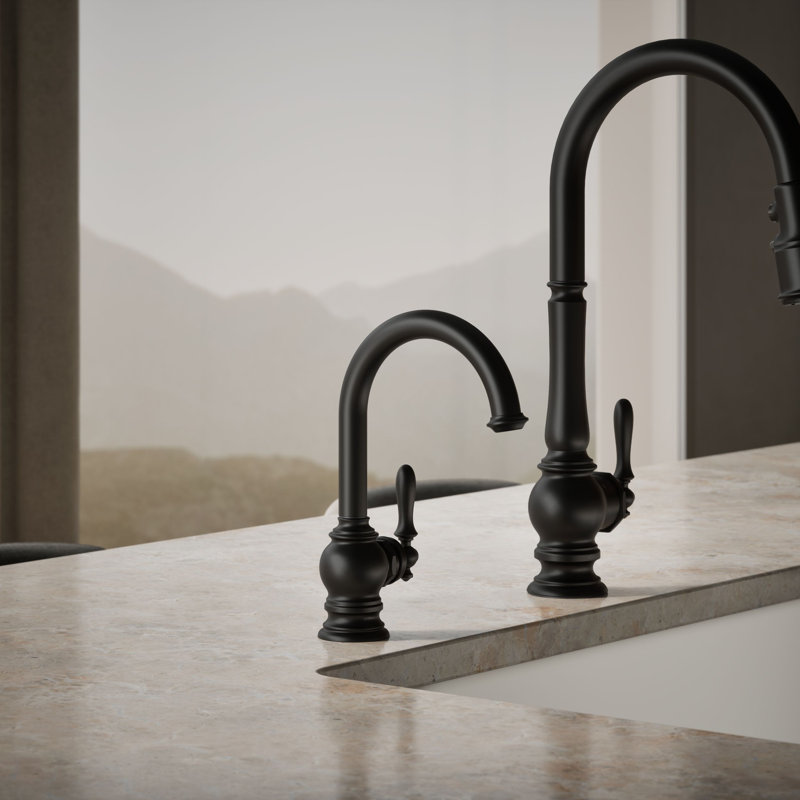Artifacts Beverage Faucet, Matte Black