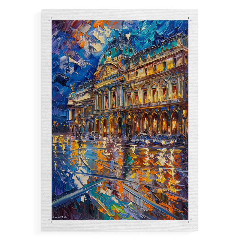 Paysages série CCXCIV - Impression sur toile seulement - NON-CADRE, H 18 po x l 12 po