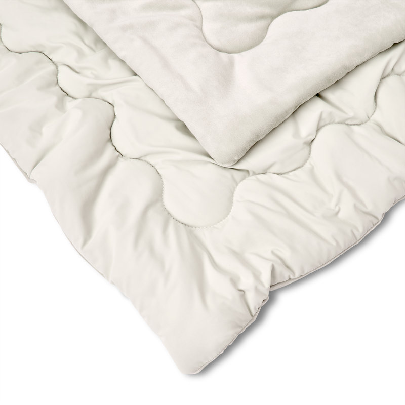 Jeté rafraîchissant HGTV 60 x 80 pouces, 60 po x 80 po, Enneigé