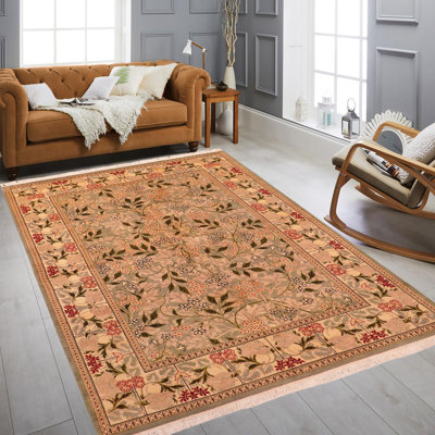 Wool Floral Rug