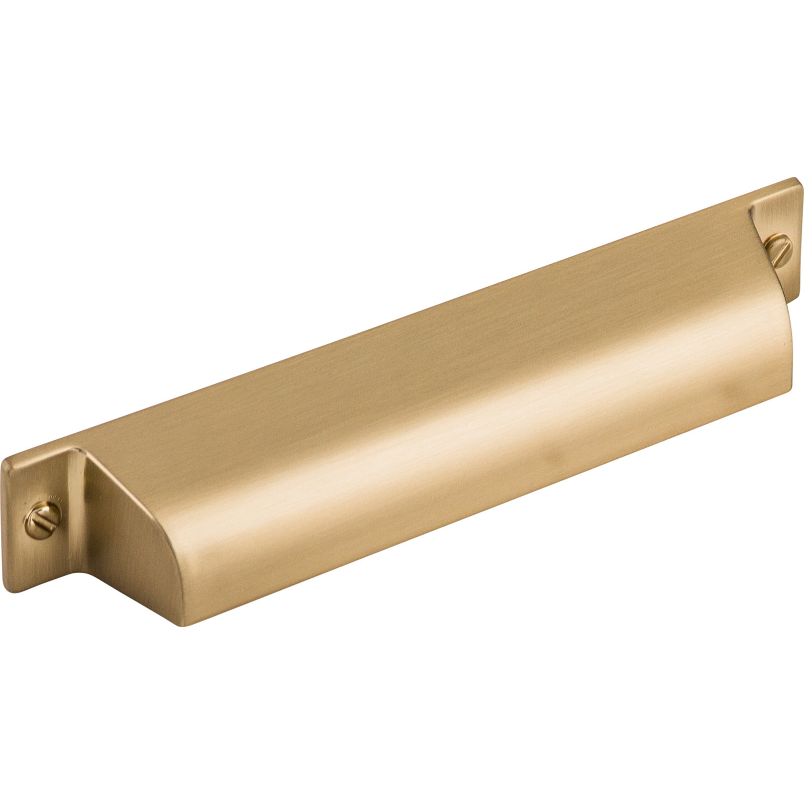 Channing Cup Bin Cabinet Pull, Honey Bronze, 5" Center to Center
