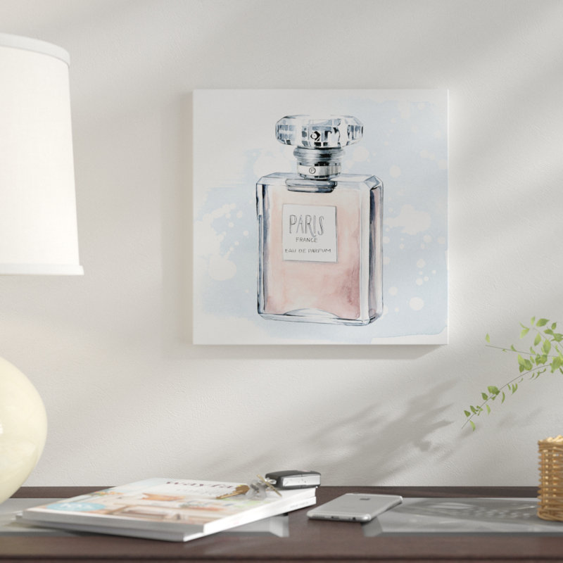 «Parfum I», reproduction sur toile, H 12 po x l 12 po x P 0,75 po, Pas de tapis, Toile tendue