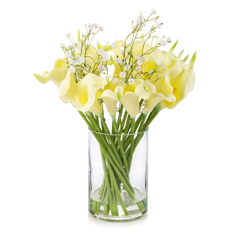 Arrangement floral de bébé dans un vase, Ivoire
