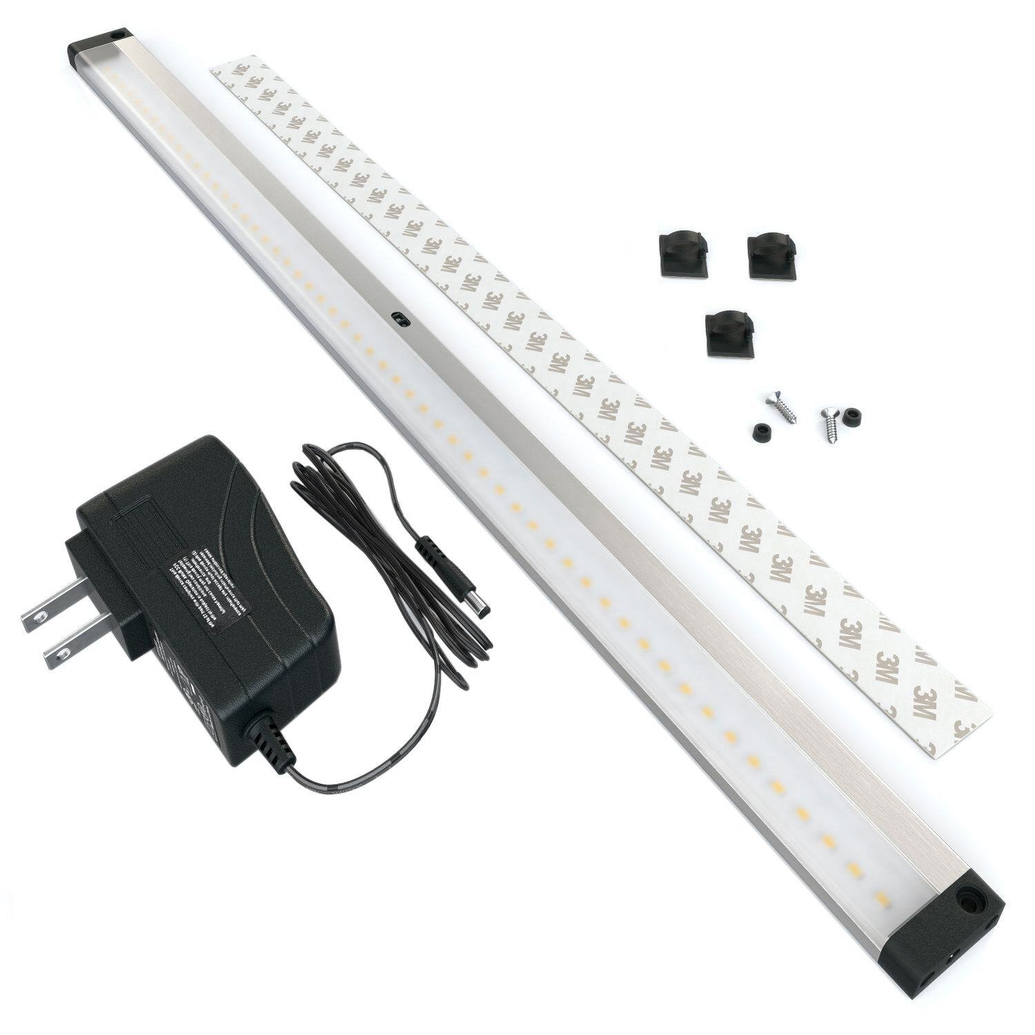 BLACK+DECKER 24-in Plug-in LED Under Cabinet Light Bar Motion Sensing Light  in the Under Cabinet Lights department at