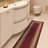Non-Slip Border Area Rug For Living Room, Hallway, Entryway Rug, Red-1055384513
