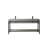 Funes 72 " W Freestanding Standard 2 Double Vanity Bathroom Vanity With Stone Top-92698139-92698140-92698141