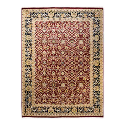 Classic One-of-a-Kind 9' 1" X 12' 2" Hand Knotted Area Rug