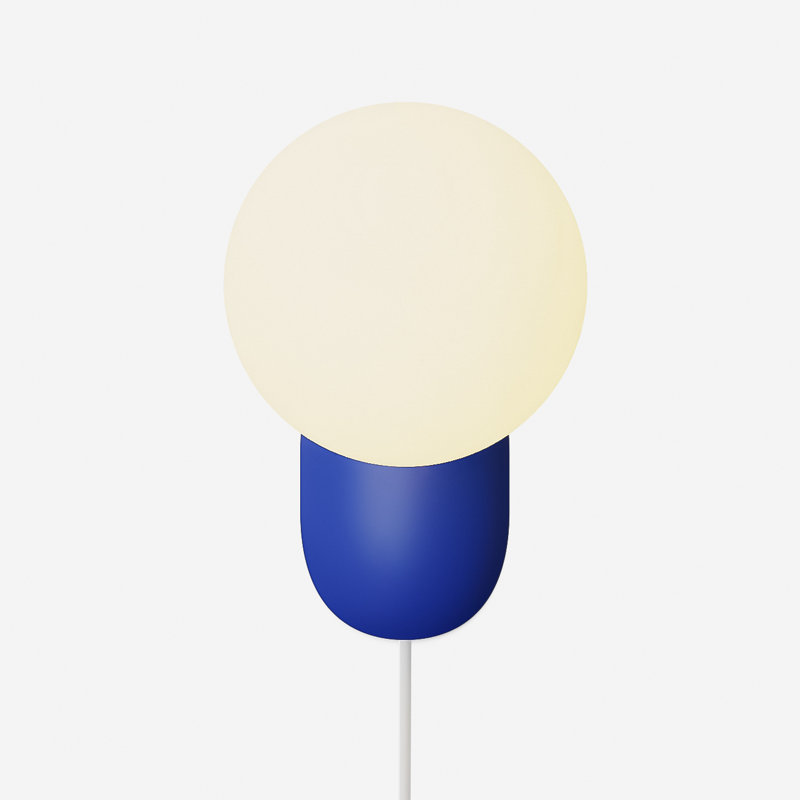 Cantilever Wall Light, Cobalt
