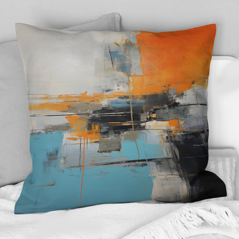 Coussin Ephemeral Patience Minimal Abstract IV