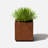 Corten Steel Series Cube Planter Box-15304616