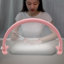 Lampe de bureau à DEL demi-lune, lumière de salon à intensité variable avec température de couleur réglable