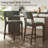 Quick-Assembly Upholstered Counter Height Bar Stools-1702838168