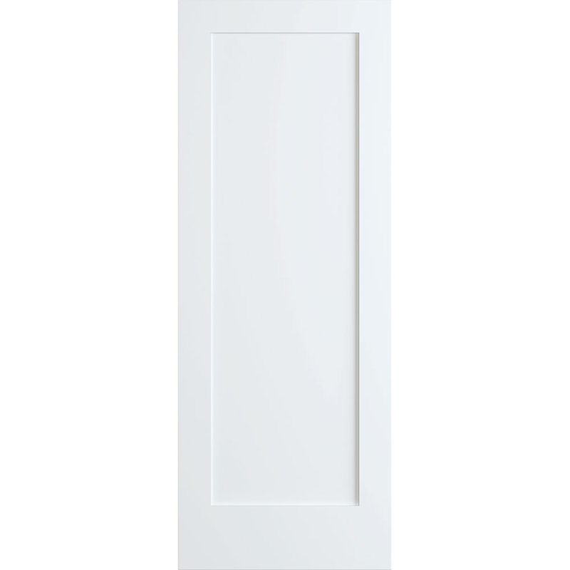 Porte standard en bois manufacturé lambrissé, 28 po x 96 po