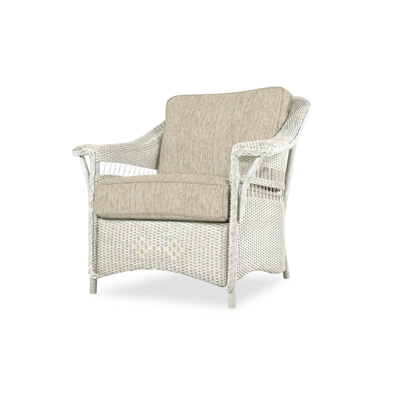 Nantucket Outdoor Lounge Chair, White, Charlotte Sparrow