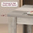 63'' Dining Table For 4-6, Dining Room Table With 1.18" Thickened Tabletop-808942166-837827176