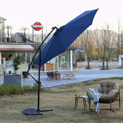 Parasol de marché à DEL 10 pi