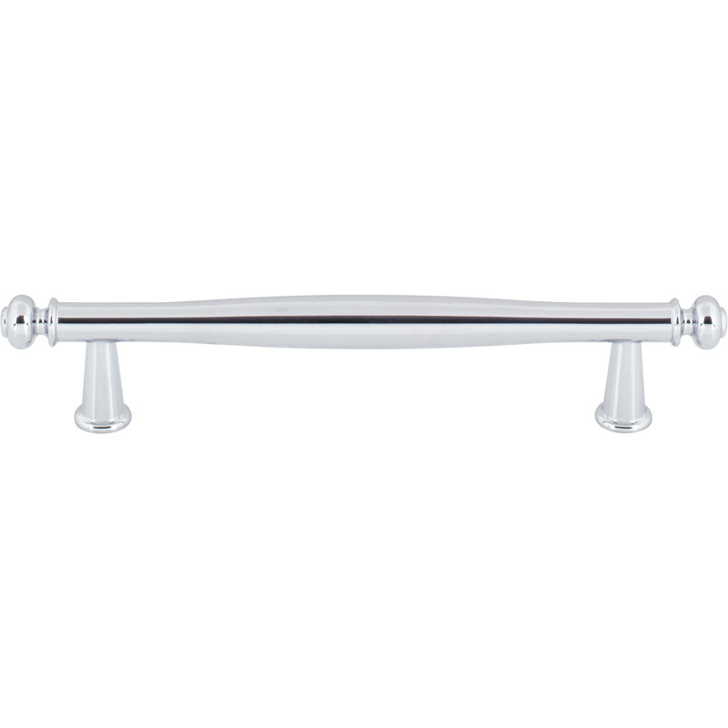 Coddington Bar Pull, Polished Chrome, 5 1/16" Center To Center