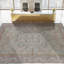 Wool Oriental Area Rug in Beige/Rust