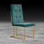 Chaise d'appoint en velours Denholme-1285080381-1285080382