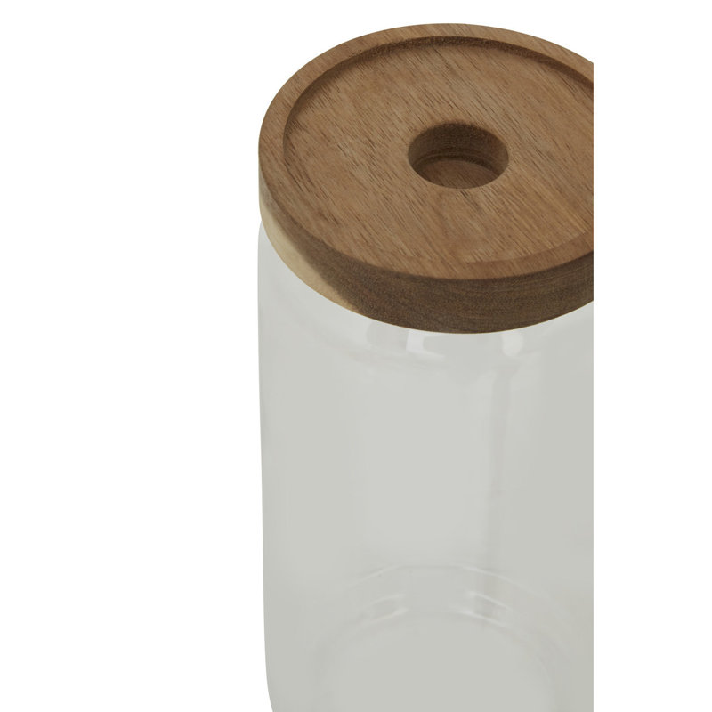 Gaenor Ceramic / Porcelain Jar, 19cm H x 9cm W x 9cm D