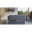 Hundo Cord Corner Sofa with Metal Black Legs and Loose Cushions-1199542074-1199542072