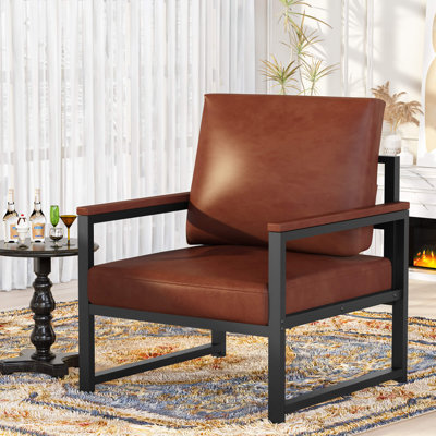 Fauteuil d'appoint 25 po Mid Century