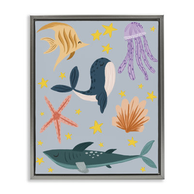  «Whimsical Marine Creatures» par Isabela Schielke