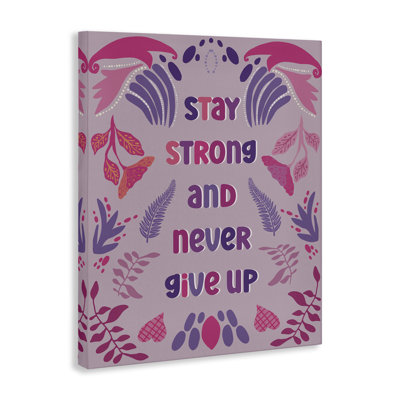 «Never donner sur toile mauve», design par Julia Fox