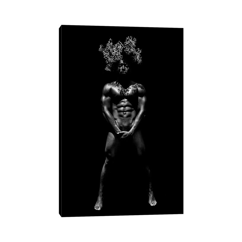 Flower Crown by Gregory Prescott - Print on Canvas, Wrapped Canvas, 66.04 cm H x 45.72 cm W x 1.91 cm D