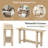 Elegant Console Table with Three Drawers, Extra Long Entryway Table for Entryway, Hallway, Living Room, Foyer, Corridor-975059654