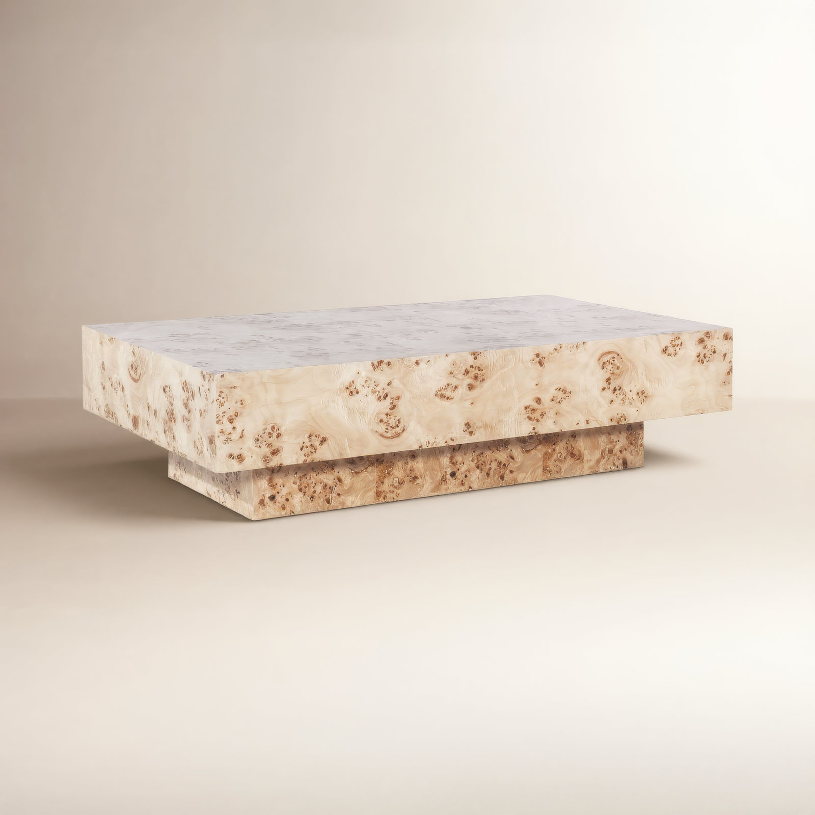 Otto 52" Coffee Table, Natural