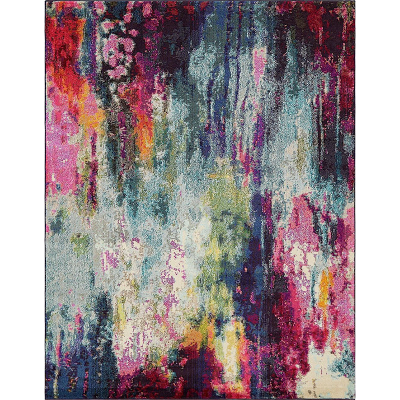 Prismatic Abstract Indoor Rug, Rectangle 8' x 11'