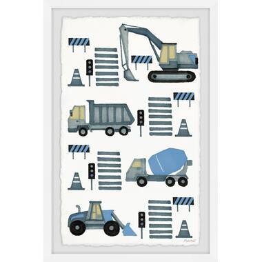 Construction Nursery, Transport & Vehicle Wall Art