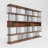 Noah Grid Modern Open Bookcase