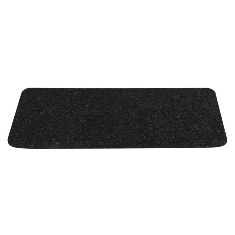 Jalesa Stair Tread, Rectangular 24.5cm x 65cm, Black