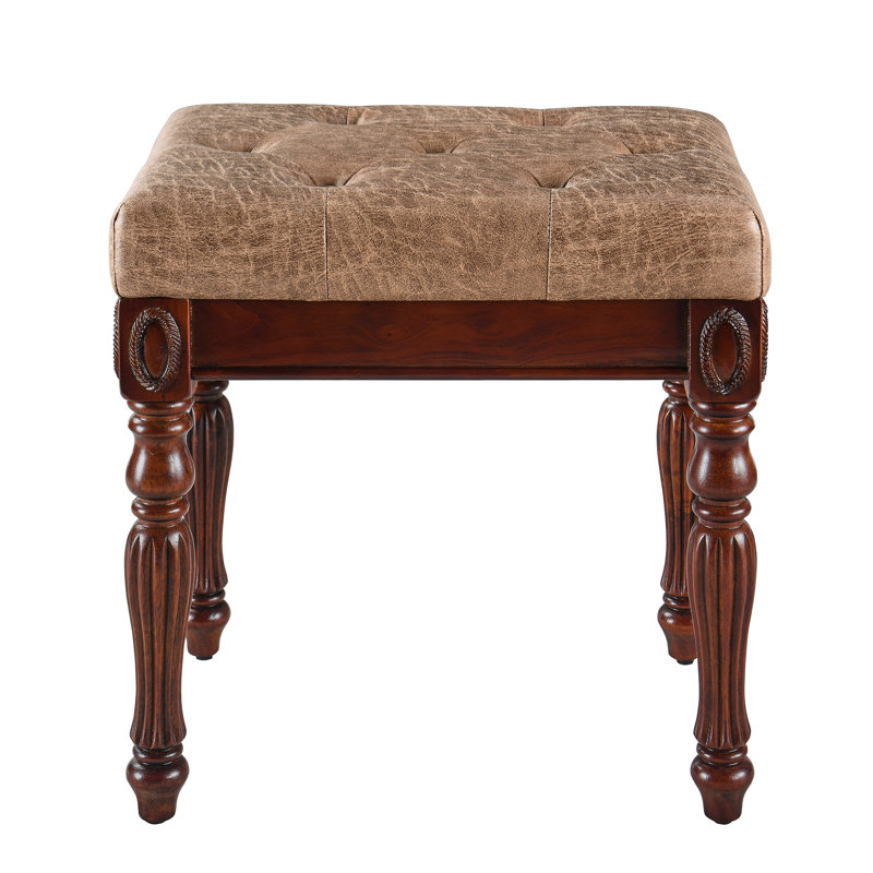 Tabouret de coiffeuse Bumpy, Jaune clair