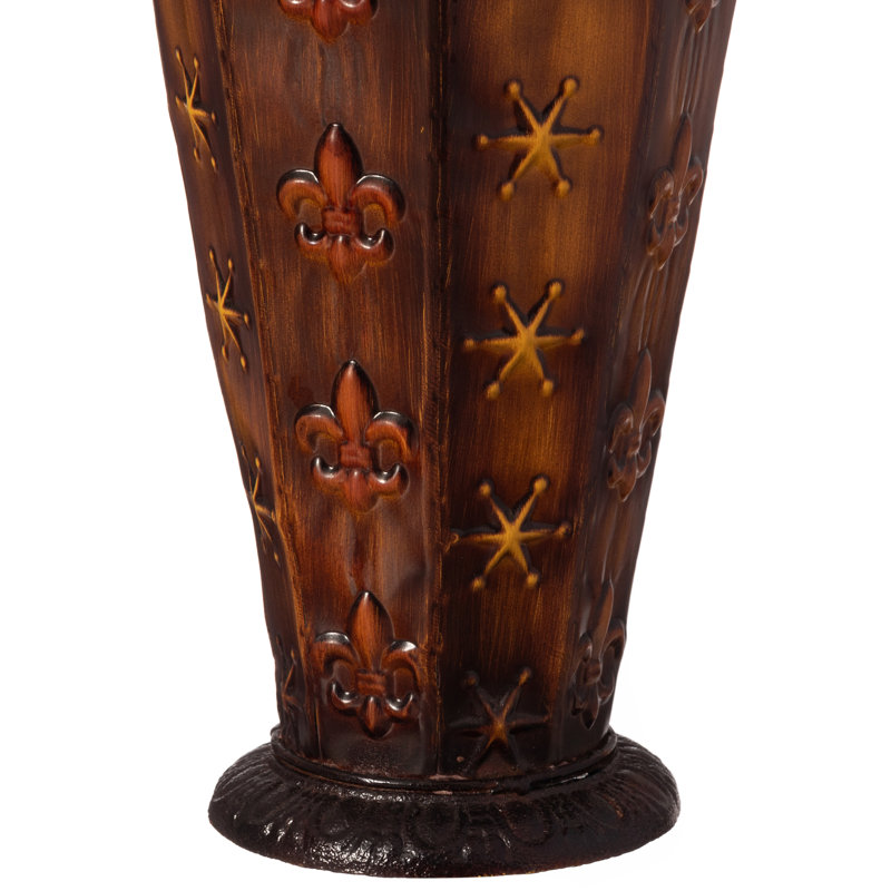 Alexcia Metal Floor Vase