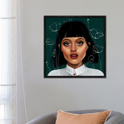 Poppy by Teodora Jelenic - Print on Canvas