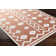 Glender Area Rug Rust