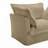 Slipcovered U-Shape 4 Seater Sectional Sofa With Reversible Ottoman, Deep Seat Cloud Couch, And French Edge Pillows, Camel Corduroy-585913140-585449606