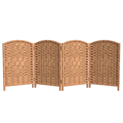 Paravent Short Diamond Weave